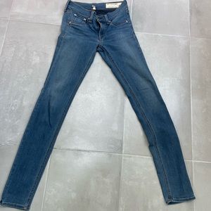 Rag & Bone Clean Euston Mid Rise Skinny Jeans